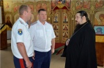 Представители Пензенского отдела Волжского отдельского казачьего общества посетили Серафимовский храм г. Пензы